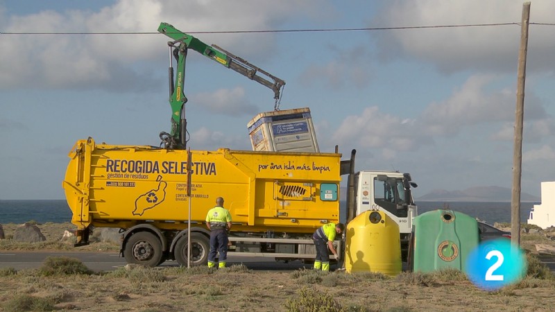 La gestión y el tratamiento de residuos de Lanzarote en la programación de TVE